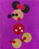 Damien Hirst, Minnie (Pink Glitter), 2016, Screenprint in colours with glitter, on Somerset paper, the full sheet
