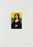 Invader, Low Res Mona Lisa (C.P.E. 33)