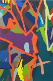 Kaws, TENSION: one plate, 2019, Screenprint in colours, on Saunders Waterford paper, the full sheet