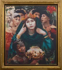 Yasumasa Morimura, Six Brides, 1991, Chromogenic print, mounted to canvas (as issued)