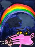Katherine Bernhardt, Chroma, 2021, Lithograph in colours, on Somerset Velvet paper, the full sheet