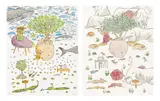 Atsushi Kaga, Lemon Tree; and Peach Tree, 2023, Two etchings, on wove paper, with full margins
