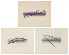 Tsuyoshi Maekawa, 85427A; 84561; and 84516, Three screenprints on paper