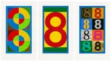 R.A. Sir Peter Blake, Number 8; 8 x 8; and another 8, 2013, The complete set of three screenprints in colours, on wove paper, with full margins