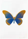 Damien Hirst, The Souls IV - Frost Blue/Paradise Copper