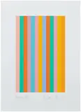Bridget Riley, Around (S. 78, T. & G. 78), 2011, Screenprint in colours, on Fabiano 5 paper, with full margins