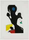 Joan Miró, Le Gardien de Phare (The Lighthouse Keeper), from People of the Sea (D. 1275), 1990, Aquatint and drypoint in colours with carborundum, on BFK Rives paper, with full margins