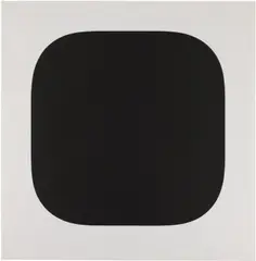 Ellsworth Kelly, Black Variation IV, from Second Curve series (G. 592, A. 112), 1973-1975, Screenprint in black, on Rives paper, with full margins