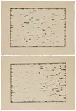 Lee Ufan, Relatum 74-1; and Relatum 74-2