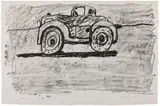 Philip Guston, Car (G. 875), 1980, Lithograph, on Koller Transfer paper, the full sheet