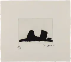 Videy Afangar #2 by Richard Serra, 1991, Etching, on Hahnemühle German etching paper, with full margins, sold Nov 2025