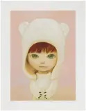 Mayuka Yamamoto, Little white bear boy, 2021, Screenprint in colours, on wove paper, with full margins
