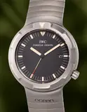 Iwc, An iconic titanium diver’s wristwatch with centre seconds, date, bracelet, guarantee and presentation box, 1988, Switzerland