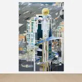 Cui Jie, S House #5, 2016, oil on canvas