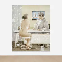 Xia Yu, It's Learning Time, 2020, tempera on aluminum-plastic panel
