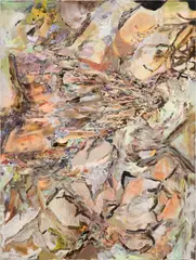 Francesca Mollett, Cadence, 2022, oil and acrylic on calico