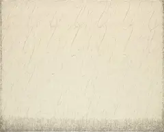 Park Seo-bo, Écriture No. 67-78-79, 1979, pencil and oil on canvas