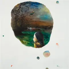 Chen Ke, Day Break, 2007, oil and modelling paste on canvas