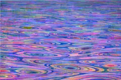 Yuxing Huang, River, 2015, acrylic on canvas