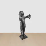 Yue Minjun, Warrior No. 10, 2007, bronze