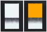 Kim Sou Sou, Two Works: (i) Fire; (ii) Fire, 2021, oil on canvas