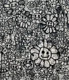 Takashi Murakami, Untitled (Flower Collaboration with MADSAKI), 2016, acrylic on canvas mounted onto aluminum frame