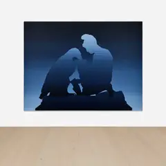 Xu Qu, Feed, 2013, acrylic on canvas