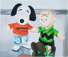 Brothers by Ulala Imai, 2020, oil on canvas, sold Mar 2024
