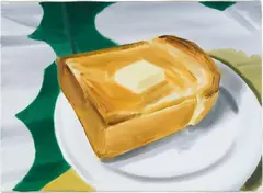 Ulala Imai, Butter Toast, 2020, oil on canvas