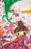 Ayako Rokkaku, Untitled ARP1, 2007, acrylic on canvas