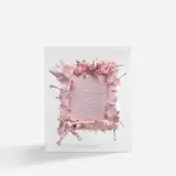 Lin Tianmiao, Cotton Candy, 2013, coloured silk thread, polyurea, metal wire, wooden frame