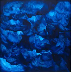 Sky No. 6 by Zhao Zhao, 2014, oil on linen, sold Mar 2024