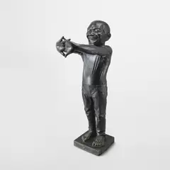 Warrior No. 10 by Yue Minjun, 2007, bronze, sold Mar 2024