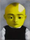 Zhang Xiaogang, Bloodline Series No. 28, 1997, oil on canvas