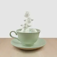 Yoshitomo Nara, Fountain of Life, 2001, lacquer and urethane on FRP, motor and water