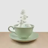 Yoshitomo Nara, Fountain of Life, 2001, lacquer and urethane on FRP, motor and water