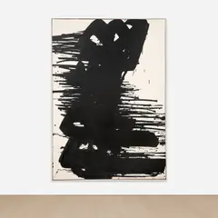 Pierre Soulages, Peinture 202 x 143 cm, 25 septembre 1967, 1967, oil on canvas