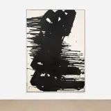 Pierre Soulages, Peinture 202 x 143 cm, 25 septembre 1967, 1967, oil on canvas