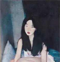 Moka Lee, I’m Not Like Me, 2020, oil on cotton
