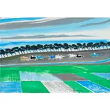 André Brasilier, Souvenir d’Izu (Memory of Izu), 1989, oil on canvas