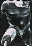 Alex Foxton, Torso (Thigh), 2021, oil and acrylic on canvas