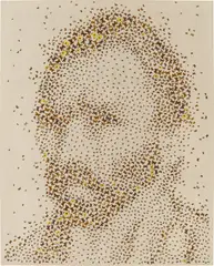 Kim Dong-yoo, Butterflies – Van Gogh, 2013, acrylic on linen