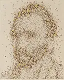 Kim Dong-yoo, Butterflies – Van Gogh, 2013, acrylic on linen