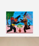 Jordy Kerwick, Untitled, 2022, oil, acrylic and spray paint on canvas