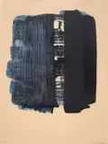 Pierre Soulages, Lithographie No. 33, 1974, lithograph on Arches paper