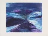 Zao Wou-ki, Untitled, 1968, etching and aquatint on Rives paper