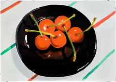 Ulala Imai, Cherry, 2020, oil on canvas