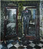 Yuan Yuan, The End of Day, 2015, oil on canvas