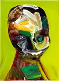 Yukimasa Ida, End of today - 4/1/2021 Self Portrait -, 2021, oil on canvas