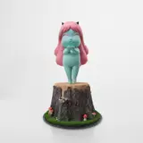 Okokume, Bringing Hope: Cosmic Girl, 2018, metal and fibreglass sculpture
